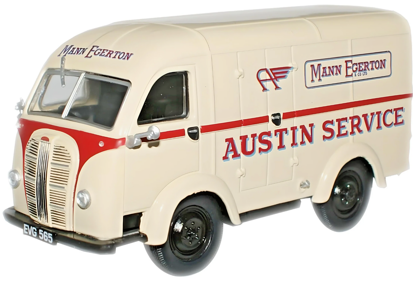 OXFORD DIECAST 1/43 SCALE - 43AK005 - AUSTIN SERVICE MANN EGERTON AUSTIN K8 NEW
