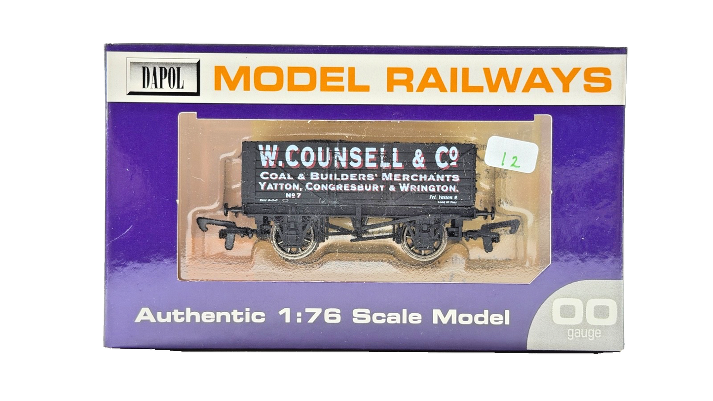 DAPOL 00 GAUGE - W. COUNSELL COAL BUILDERS MERCHANT YATTON 7 (LIMITED EDITION)