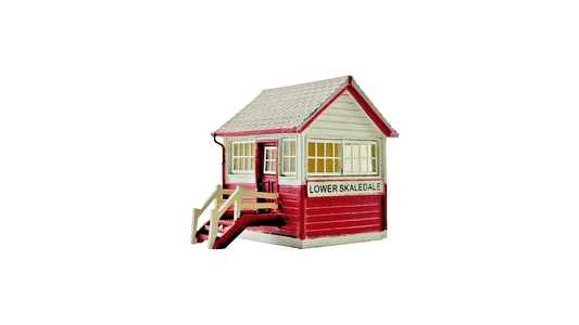 HORNBY OO GAUGE SKALEDALE - R8721 - LOWER PLATFORM SIGNAL BOX - BOXED