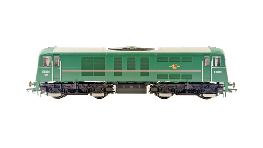 HORNBY OO GAUGE - R3373 - CLASS 71 DIESEL BR GREEN E5001 (AS PRESERVED) BOXED