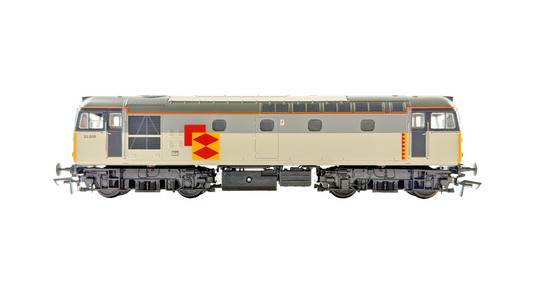 HELJAN OO GAUGE - 3321 - CLASS 33 DIESEL 33205 RAILFREIGHT DISTRIBUTION RFD GREY