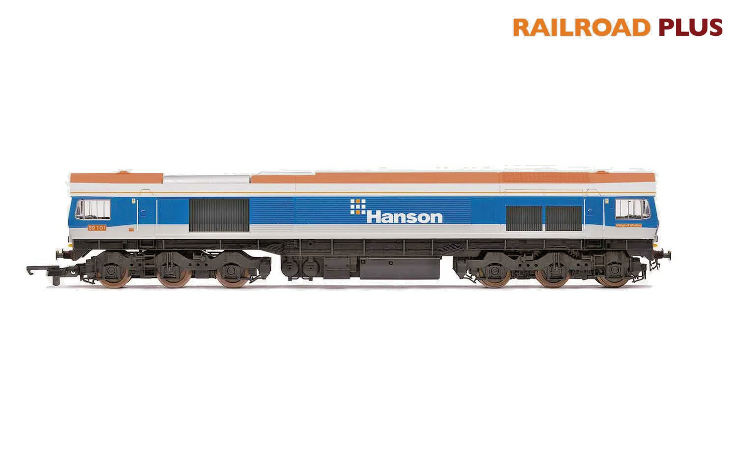 HORNBY OO GAUGE - R30070 - CLASS 59 DIESEL 59101 HANSON VILLAGE OF WHATLEY NEW