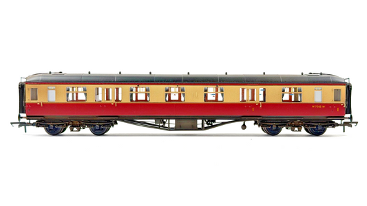 LARRY GODDARD/HORNBY 00 GAUGE DIA.E165 CRIMSON CREAM COACH W7262W