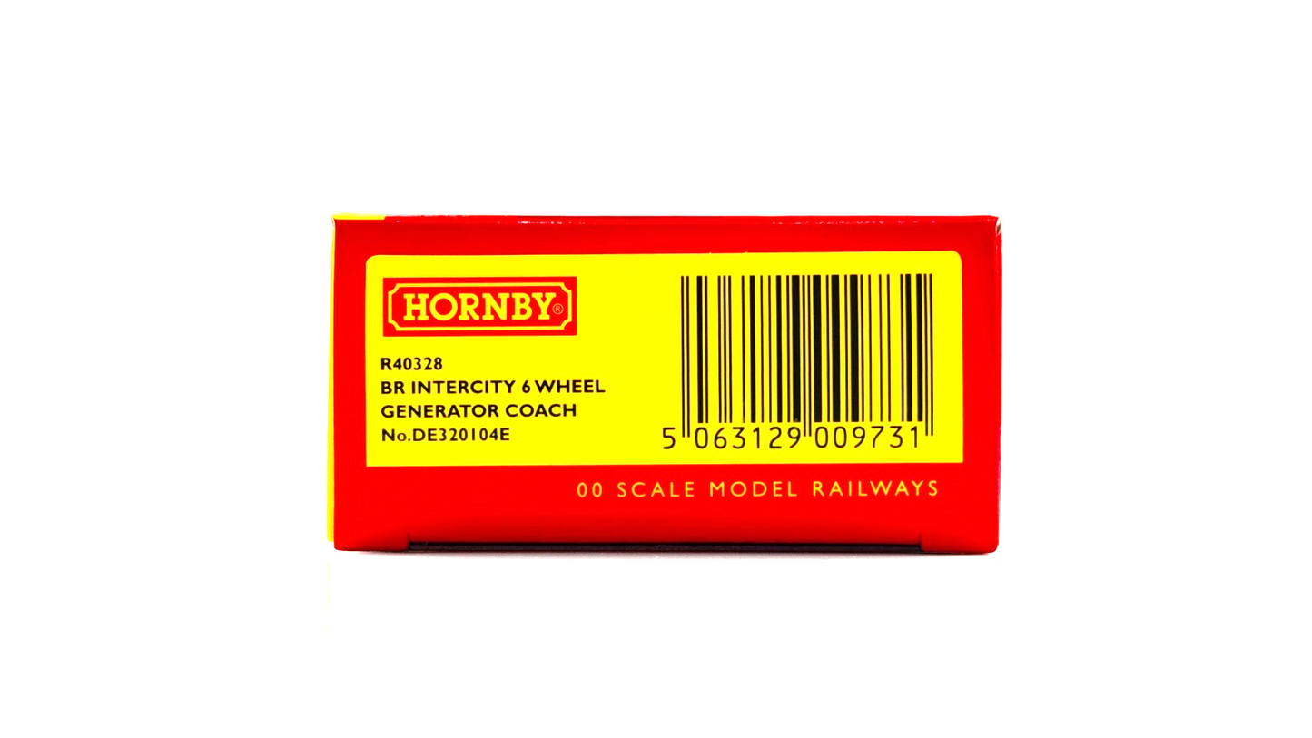 HORNBY 00 GAUGE - R40328 - BR INTERCITY 6 WHEEL GENERATOR COACH NO.DE320104E NEW