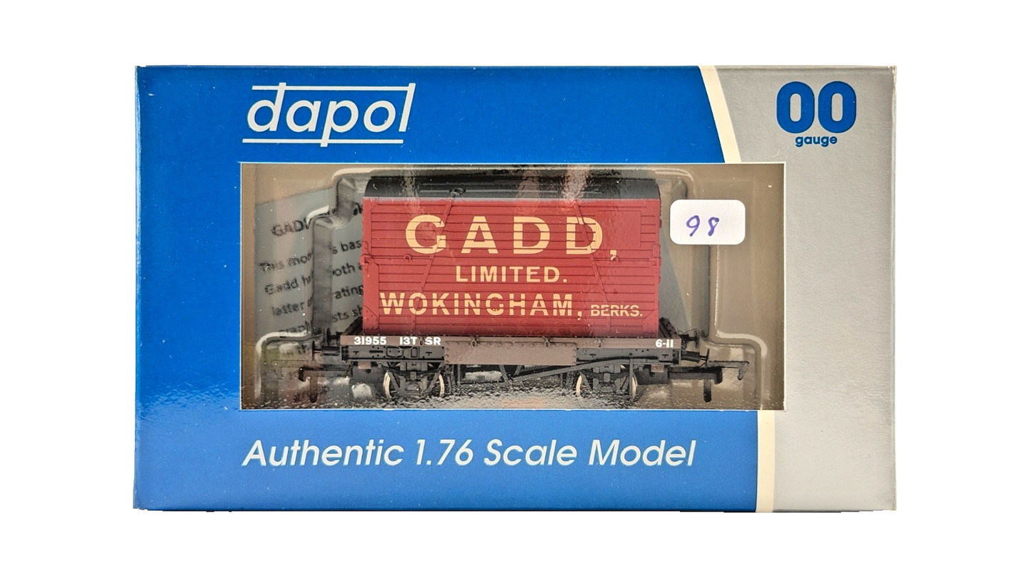 DAPOL 00 GAUGE - GADD WOKINGHAM BERKS SR SOUTHERN CONFLAT (LIMITED EDITION)