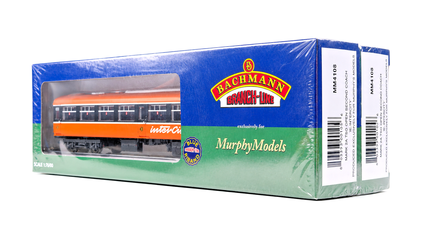 BACHMANN/MURPHY MODELS OO GAUGE - MM4108 - MK2A IE IRISH INTERCITY COACH TWIN