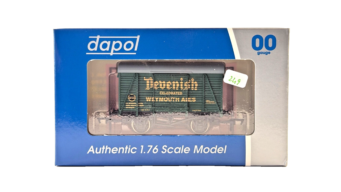 DAPOL 00 GAUGE - DEVENISH CELEBRATED WEYMOUTH ALES VAN NO.32 (LIMITED EDITION)
