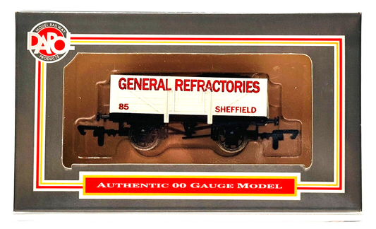 DAPOL 00 GAUGE - GENERAL REFRACTORIES SHEFFIELD WAGON NO.85 (LIMITED EDITION)