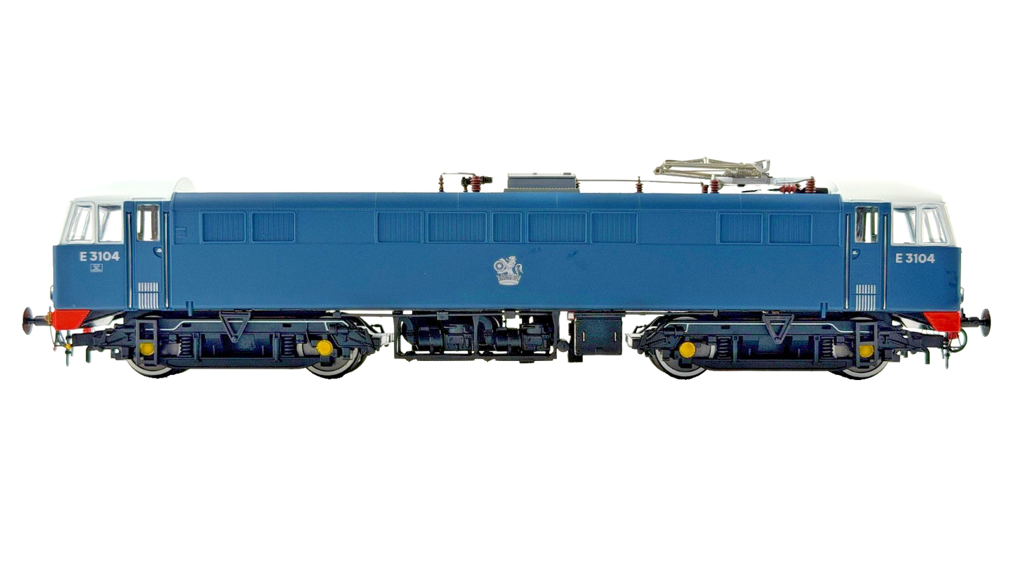 HELJAN OO GAUGE - 8650 - CLASS 86 ELECTRIC 'AL6' E3104 BR BLUE RED BUFFER BEAMS
