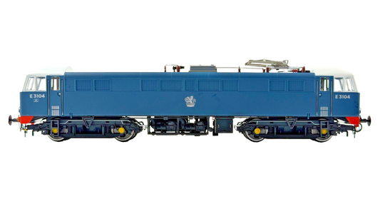 HELJAN OO GAUGE - 8650 - CLASS 86 ELECTRIC 'AL6' E3104 BR BLUE RED BUFFER BEAMS