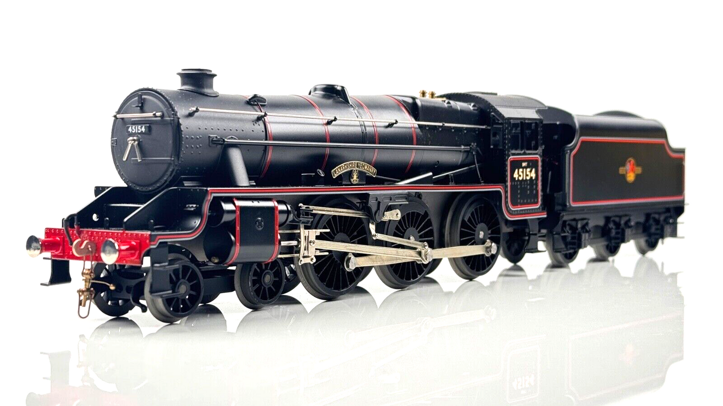 ACE TRAINS O GAUGE BR BLACK FIVE 5MT LOCOMOTIVE 45154 "LANARKSHIRE YEOMANRY"