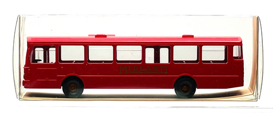 WIKING 1:87 HO GAUGE - 20700 MERCEDES BENZ O 305 VOV BUS 'MIDLAND' BRANDING