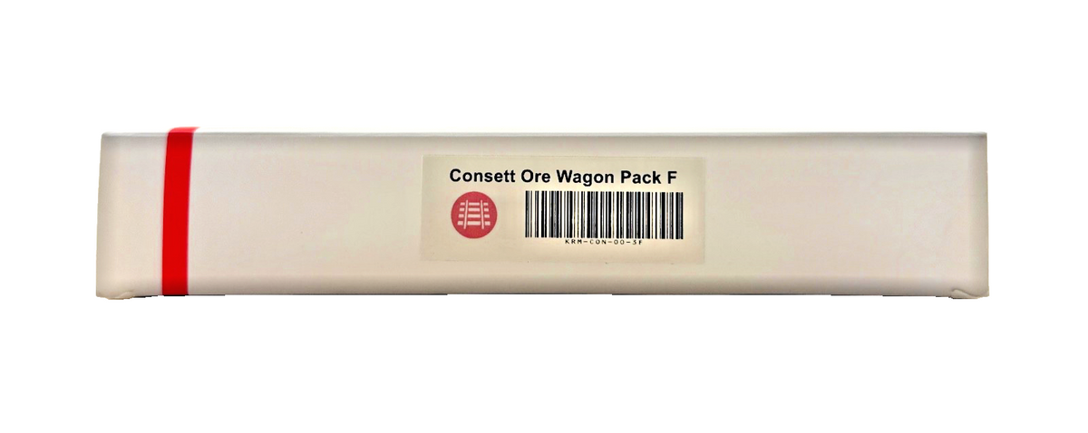 KR MODELS OO GAUGE - CONSETT ORE WAGON TRIPLE PACK F - BOXED