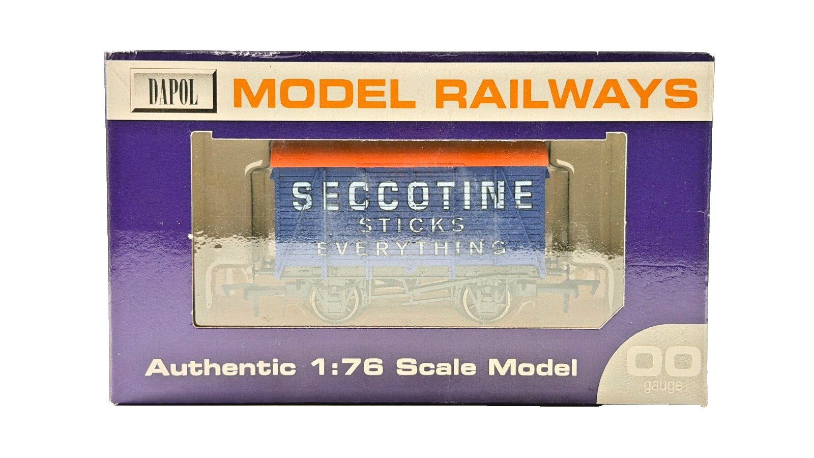 DAPOL 00 GAUGE - SECCOTINE STICKS EVERYTHING VENT VAN (LIMITED EDITION)