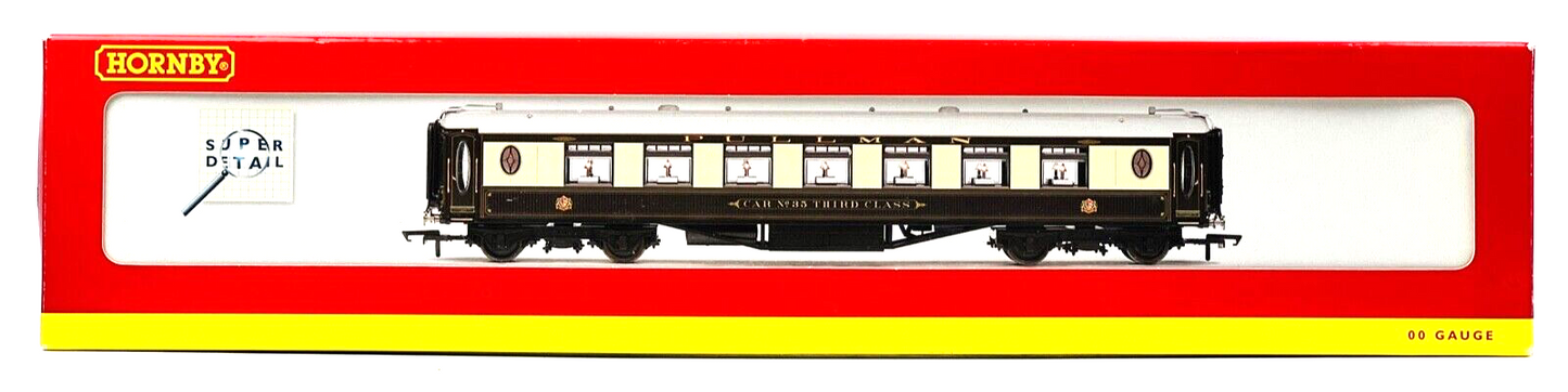 HORNBY 00 GAUGE - R4144 - PULLMAN 3RD CLASS PARLOUR 'CAR NO.35 THIRD CLASS'