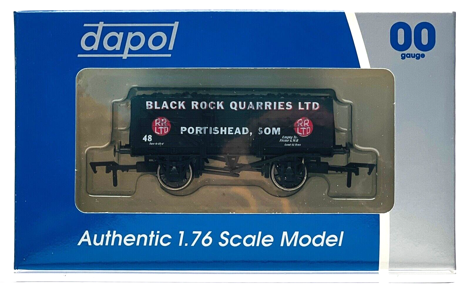 DAPOL 00 GAUGE - BLACK ROCK QUARRIES LTD PORTISHEAD NO.48 (BURNHAM LIMITED ED)