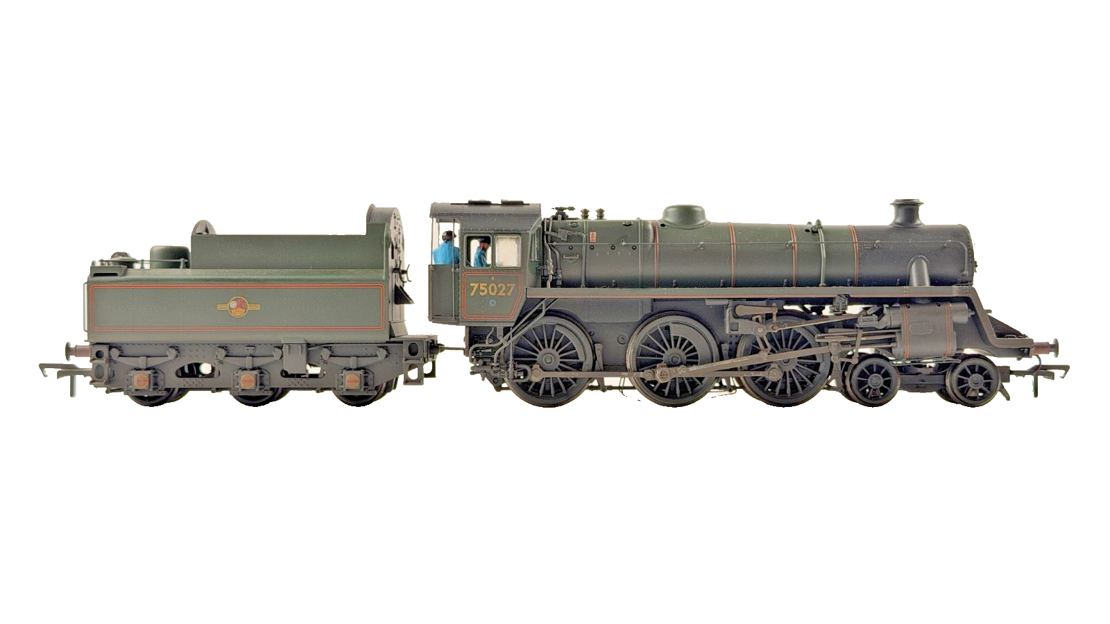 BACHMANN OO GAUGE - 31-115 - STANDARD CLASS 4MT 75027 BR2 TENDER BR GREEN (W)