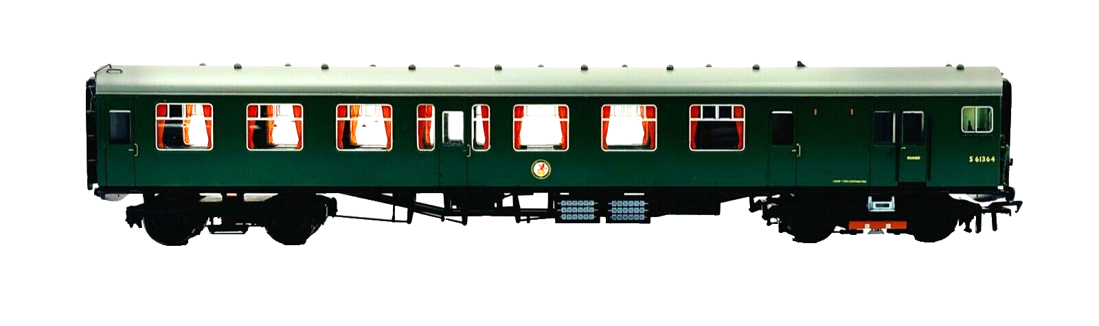 BACHMANN 00 GAUGE - 31-425A - 4CEP EMU 7141 LATE SR MULTIPLE UNIT GREEN - DCC