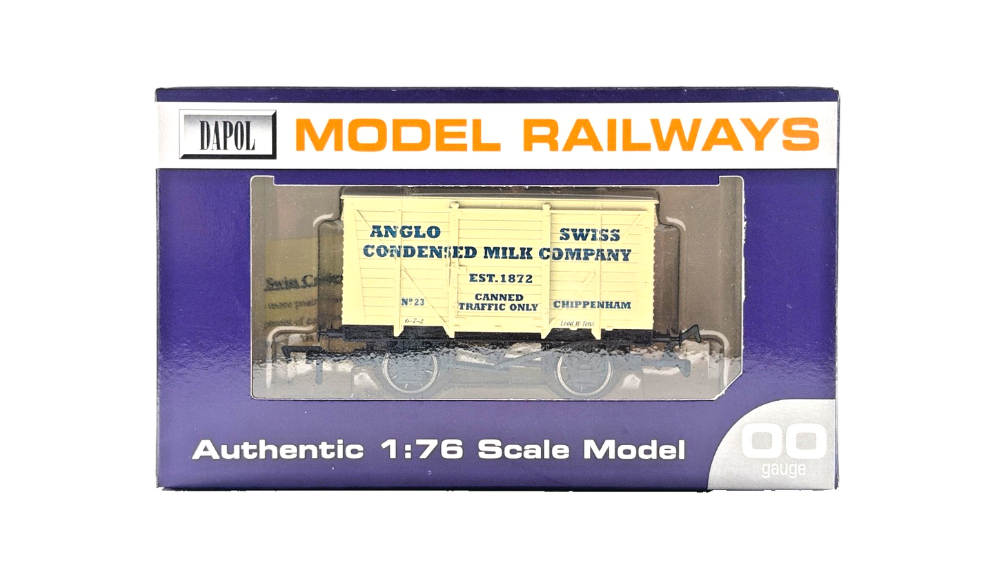 DAPOL 00 GAUGE - ANGLO SWISS CONDENSED MILK COMPANY VAN 23 (LIMITED EDITION)