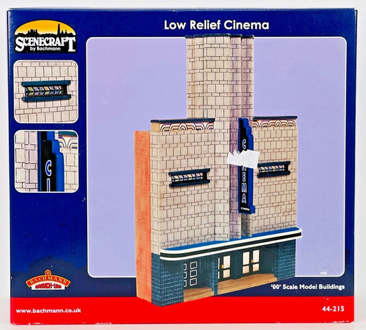 BACHMANN 00 GAUGE SCENECRAFT 44-215 - LOW RELIEF CINEMA - NEW BOXED