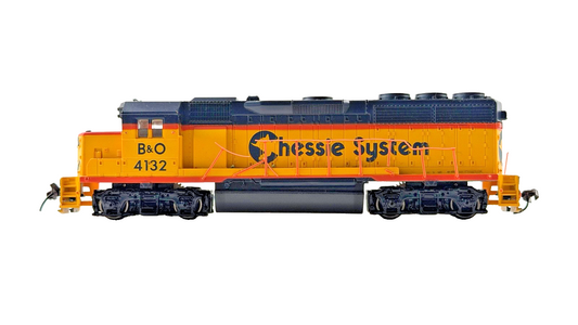NQP BACHMANN HO/OO GAUGE - B&O BALTIMORE & OHIO CHESSIE SYSTEM DIESEL UNBOXED