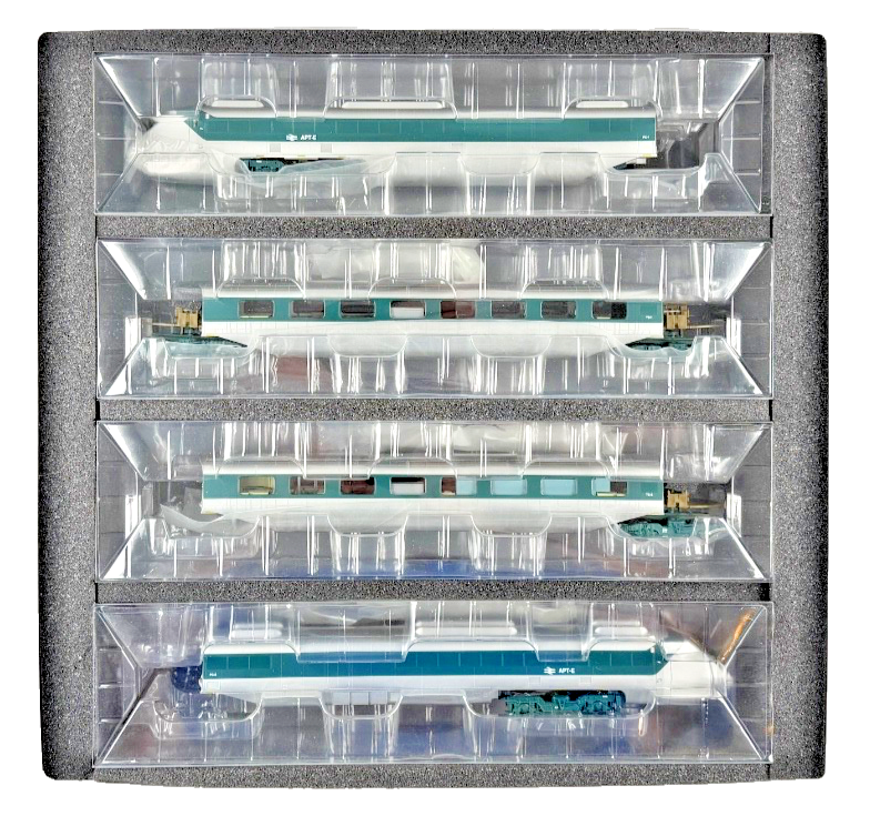 RAPIDO OO GAUGE - 924001 - APT-E TRAIN PACK SILVER/BLUE LIVERY DCC READY SILENT