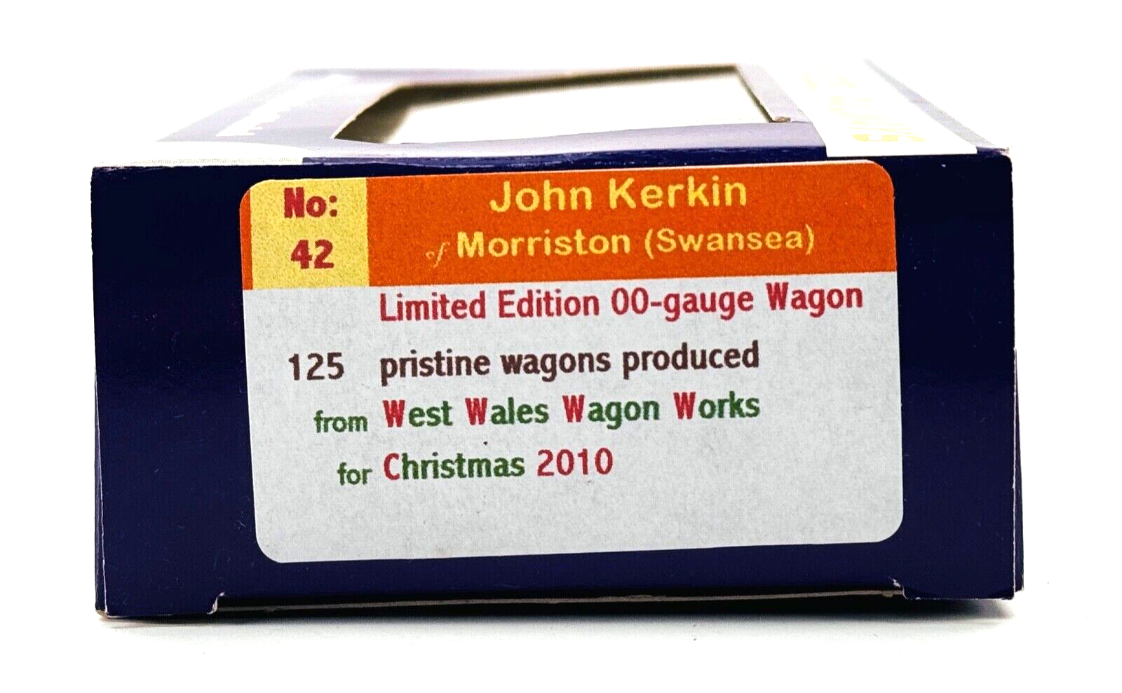 DAPOL 00 GAUGE - JOHN KERKIN MORRISTON SWANSEA NO.1 WEST WALES WAGON WORKS