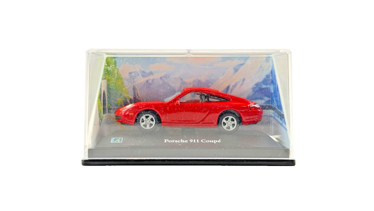 CARARAMA 1/72 SCALE - PORSCHE 911 COUPE RED - BOXED