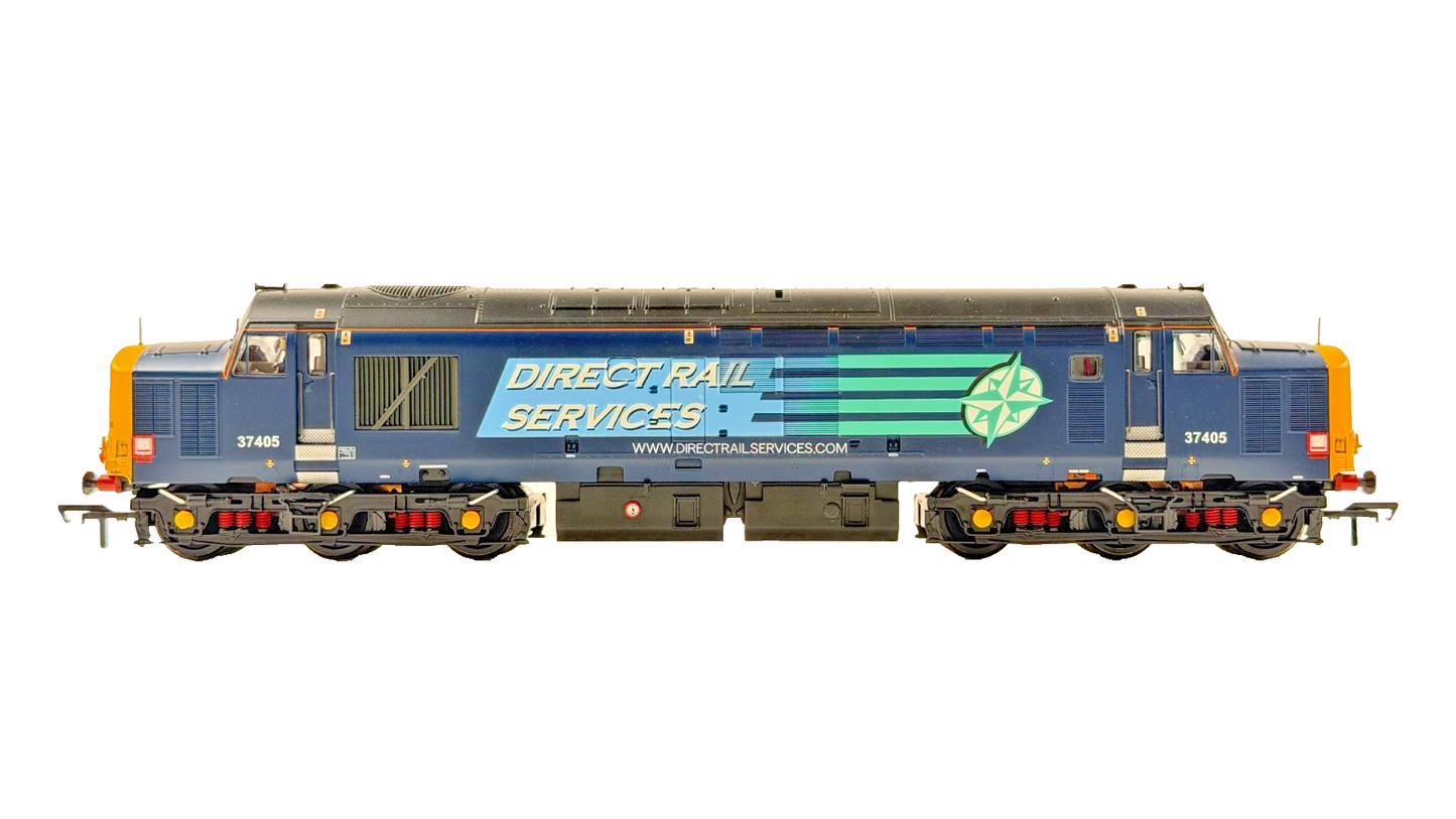 BACHMANN 00 GAUGE - 32-370 - CLASS 37/4 DIESEL 37405 DRS DIRECT RAIL COMPASS