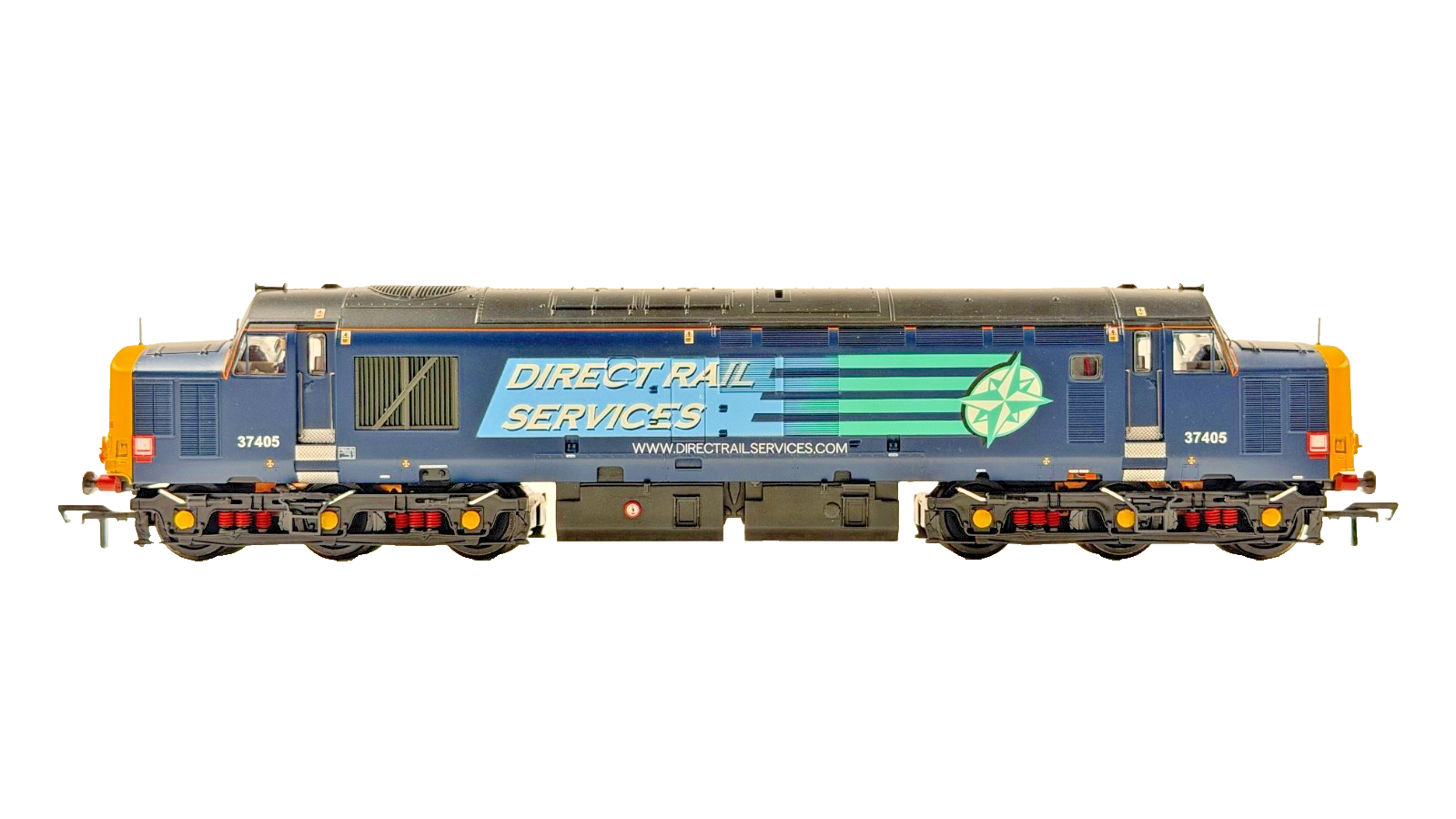 BACHMANN 00 GAUGE - 32-370 - CLASS 37/4 DIESEL 37405 DRS DIRECT RAIL COMPASS