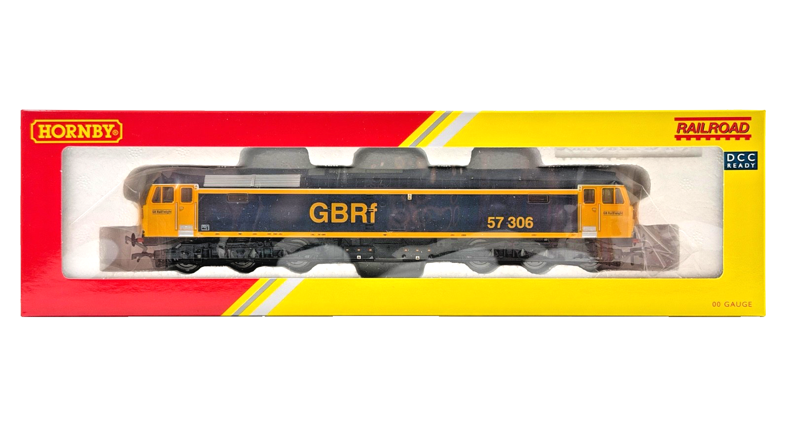 HORNBY OO GAUGE - R30441 - GBRF CLASS 57 DIESEL LOCOMOTIVE 57306 BOXED