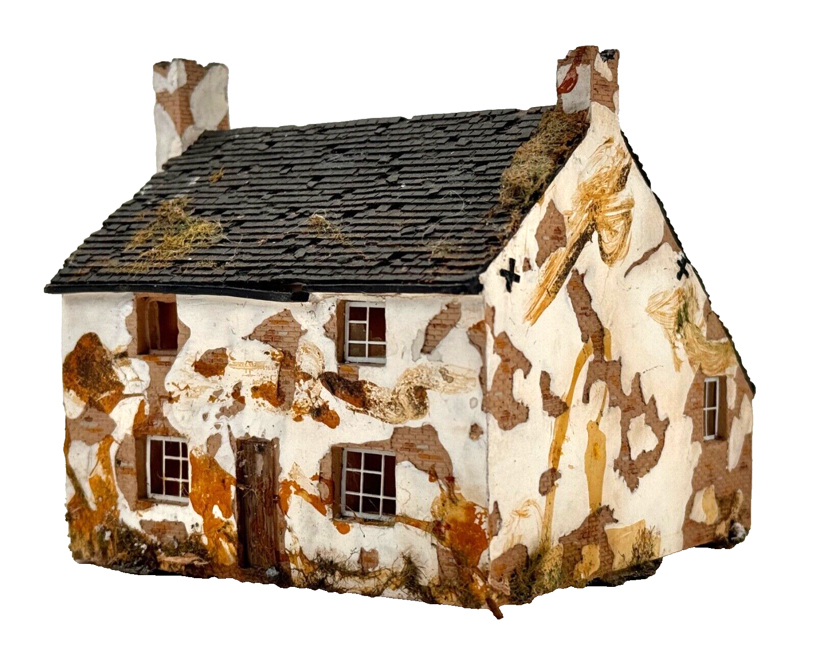 HORNBY 00 GAUGE SKALEDALE - R8562 - DERELICT HOUSE - UNBOXED