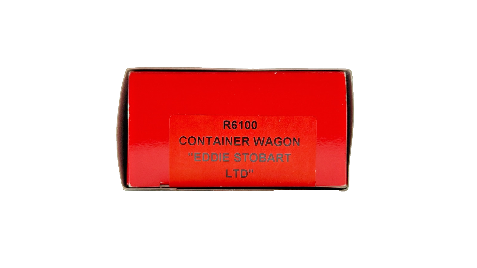 HORNBY 00 GAUGE - R6100 - EDDIE STOBART LTD EXPRESS RAIL FREIGHT CONTAINER WAGON