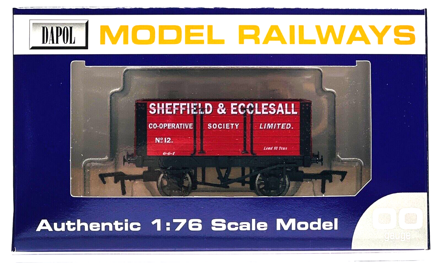 DAPOL 00 GAUGE - SHEFFIELD & ECCLESHALL CO-OP SOCIETY NO.12 (LIMITED EDITION)