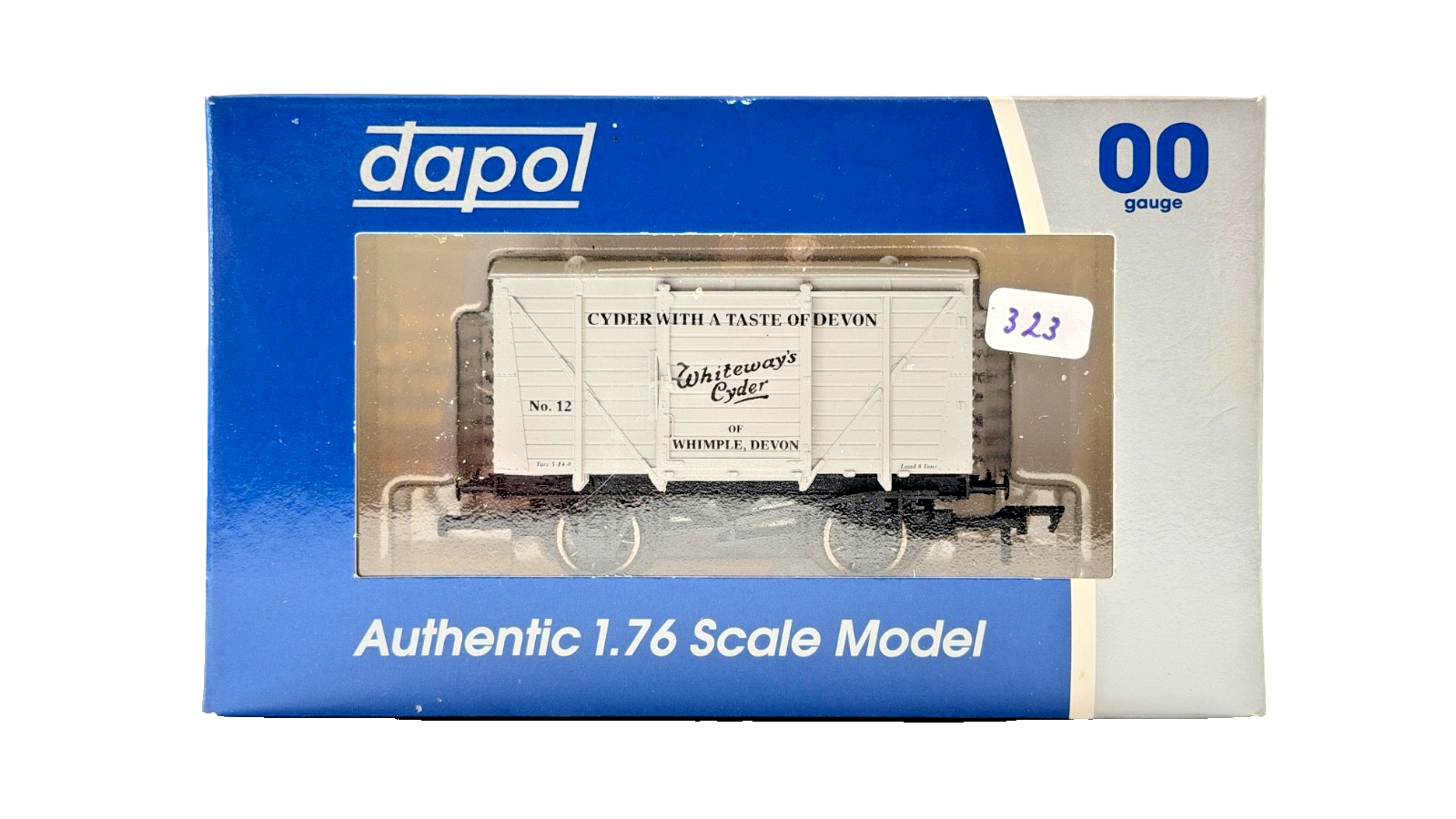 DAPOL 00 GAUGE - WHITEWAY'S CYDER WHIMPLE DEVON VENT VAN 12 (LIMITED EDITION)