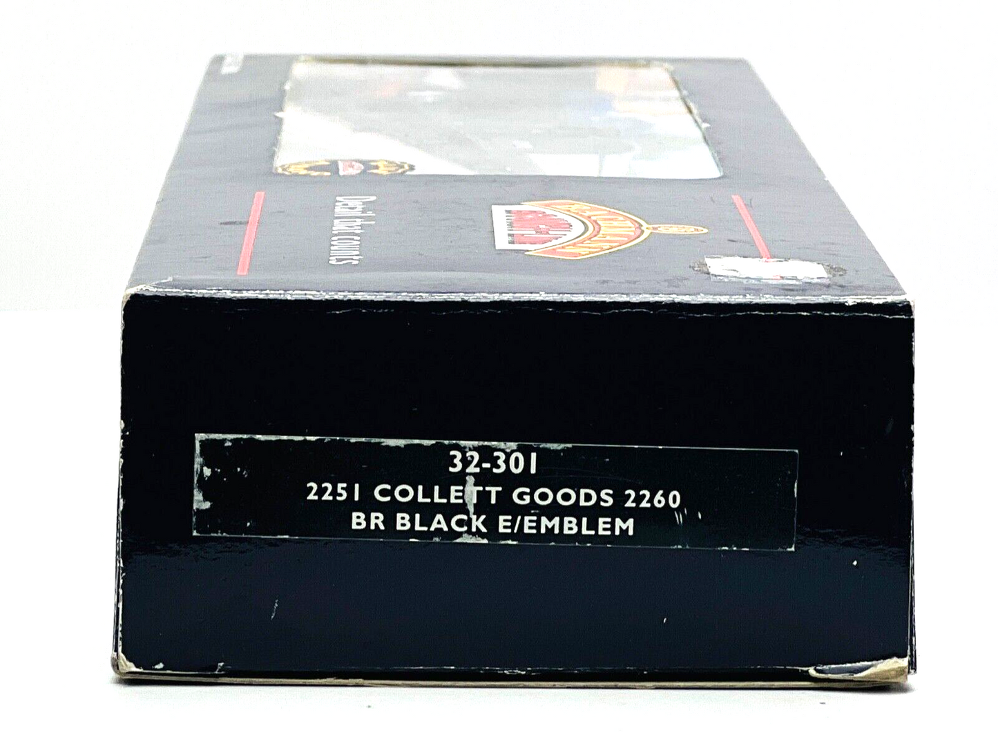 BACHMANN 00 GAUGE - 32-301 - COLLETT GOODS 2260 BR BLACK EARLY EMBLEM - BOXED