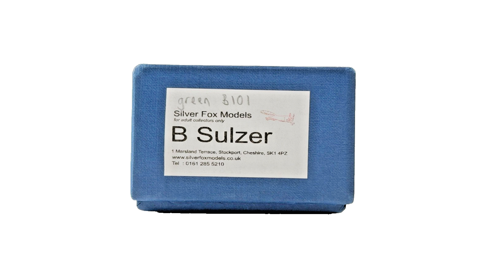 SILVER FOX MODELS OO GAUGE - IRISH CIE GREEN 101 CLASS B SULZER B101 - BOXED