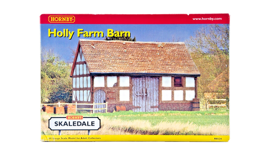 HORNBY SKALEDALE OO GAUGE - R8524 - HOLLY FARM BARN - BOXED