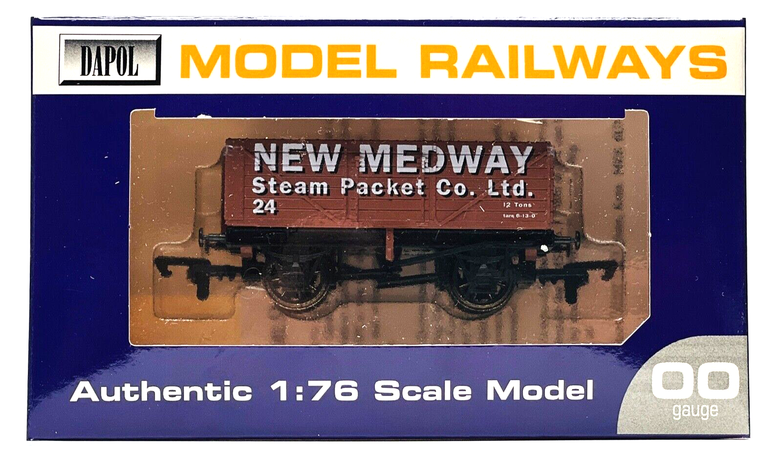 DAPOL 00 GAUGE - 'NEW MEDWAY STEAM PACKET CO. LTD' BROWN NO.24 (LIMITED EDITION)