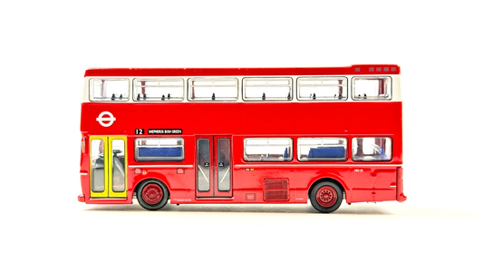 BRITBUS N6215 - 1/76 SCALE - SCANIA METROPOLITAN DOUBLE DECK LONDON TRANSPORT