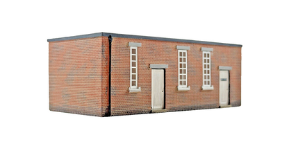BACHMANN SCENECRAFT OO GAUGE - 44-0054 - DEPOT MESS ROOM AND TOILET - BOXED