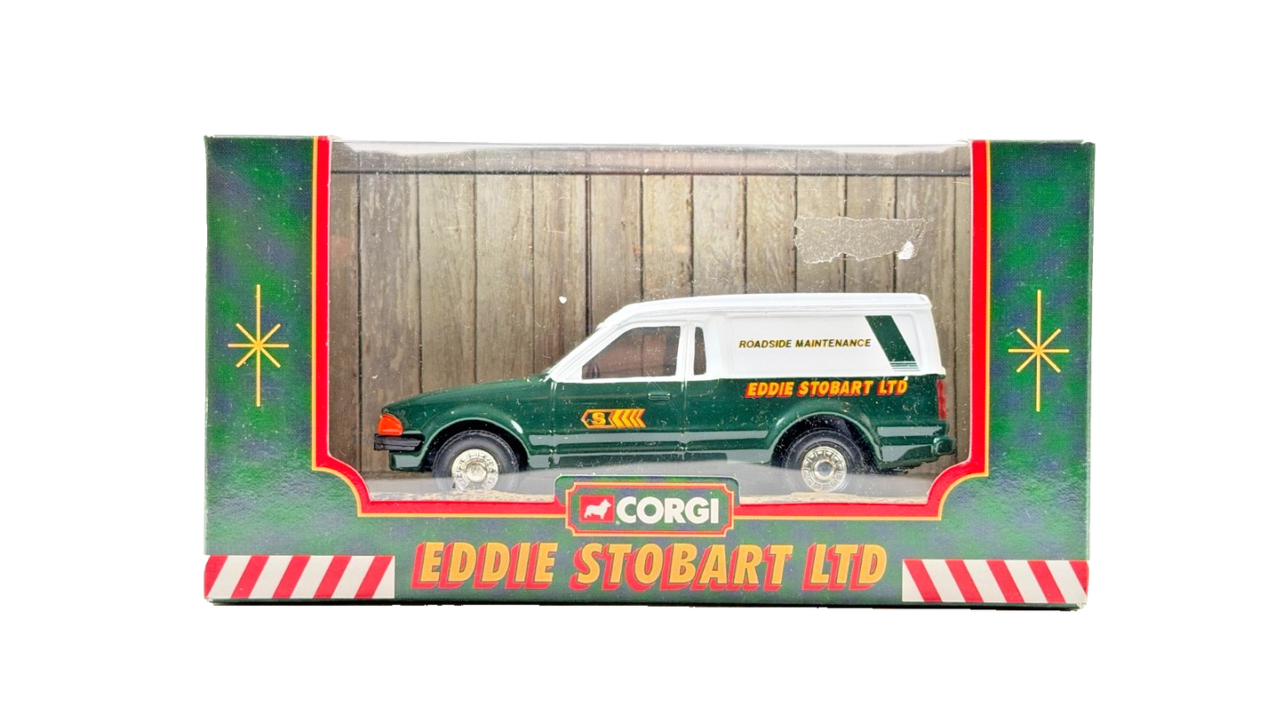 CORGI 1:36 SCALE - 59304 - EDDIE STOBART LTD FORD ESCORT VAN BOXED