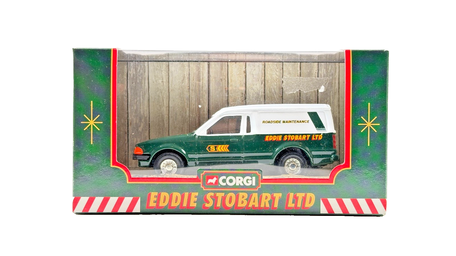 CORGI 1:36 SCALE - 59304 - EDDIE STOBART LTD FORD ESCORT VAN BOXED