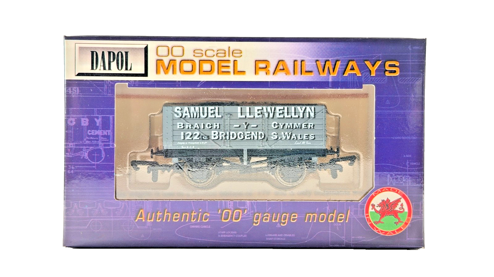 DAPOL 00 GAUGE - SAMUEL LLEWELLYN BRIACH Y CYMMER BRIDGED 122 (LIMITED EDITION)
