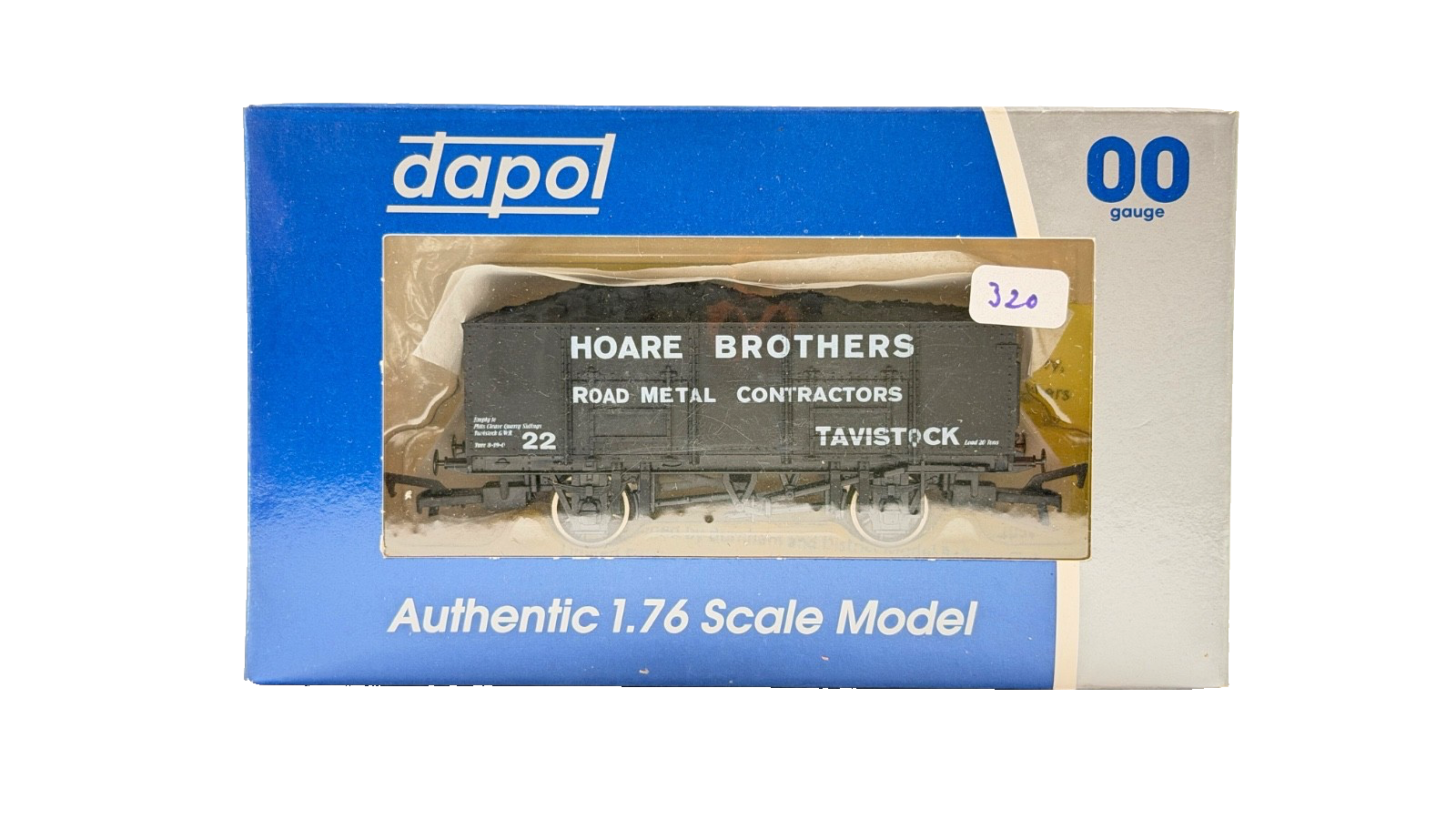 DAPOL 00 GAUGE - HOARE BROTHERS ROAD CONTRACTORS TAVISTOCK 22 (LIMITED EDITION)