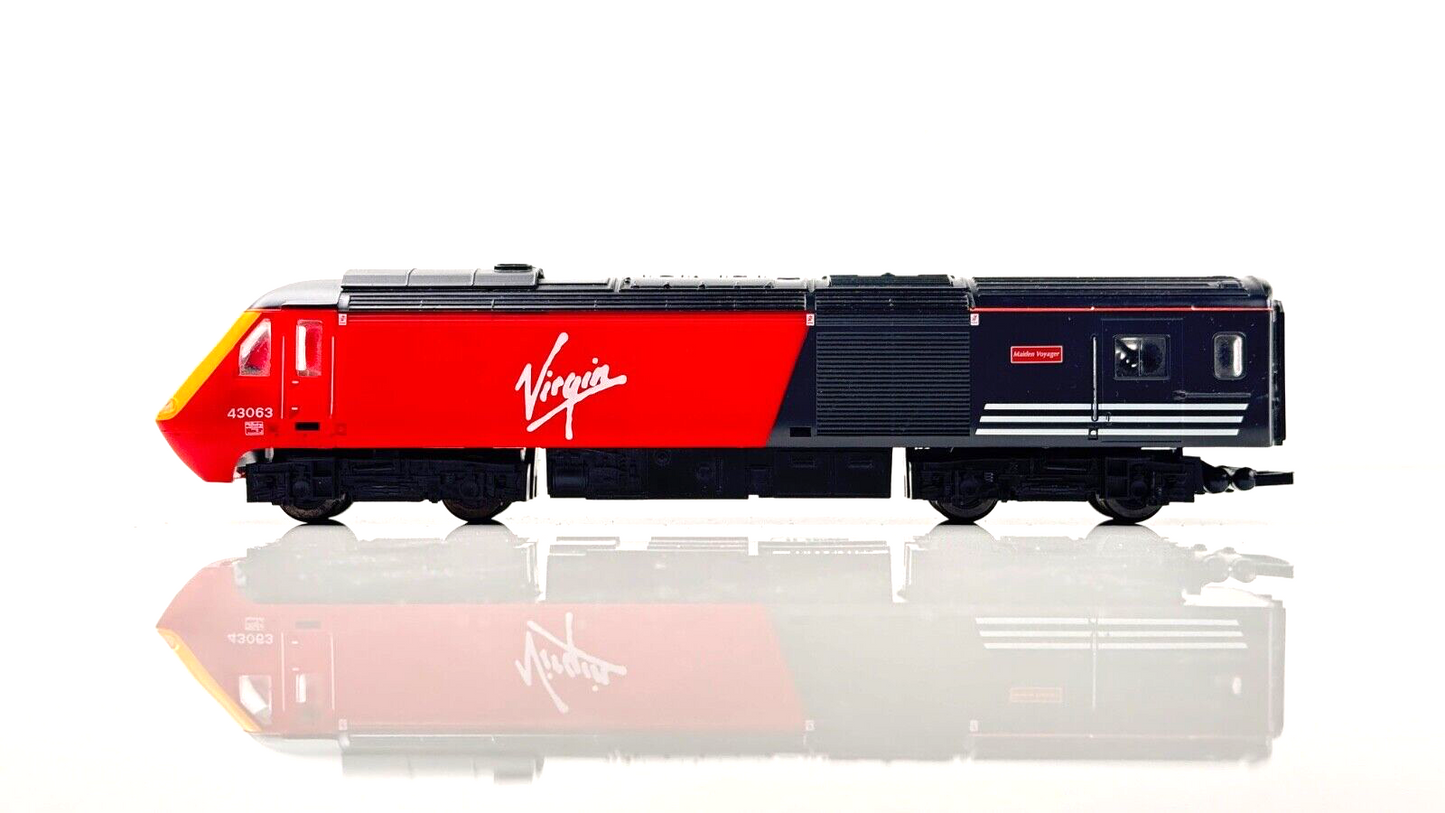 HORNBY 00 GAUGE - VIRGIN TRAINS RED HST TWIN POWER/DUMMY - UNBOXED