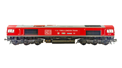 BACHMANN OO GAUGE - 32-738Z - CLASS 66 DB CARGO 66136 YIWU LONDON TRAIN FOR TMC