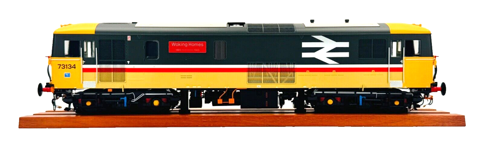 HELJAN O GAUGE - 7304 - CLASS 73 ELECTRO-DIESEL 73134 INTERCITY 'WOKING HOMES'