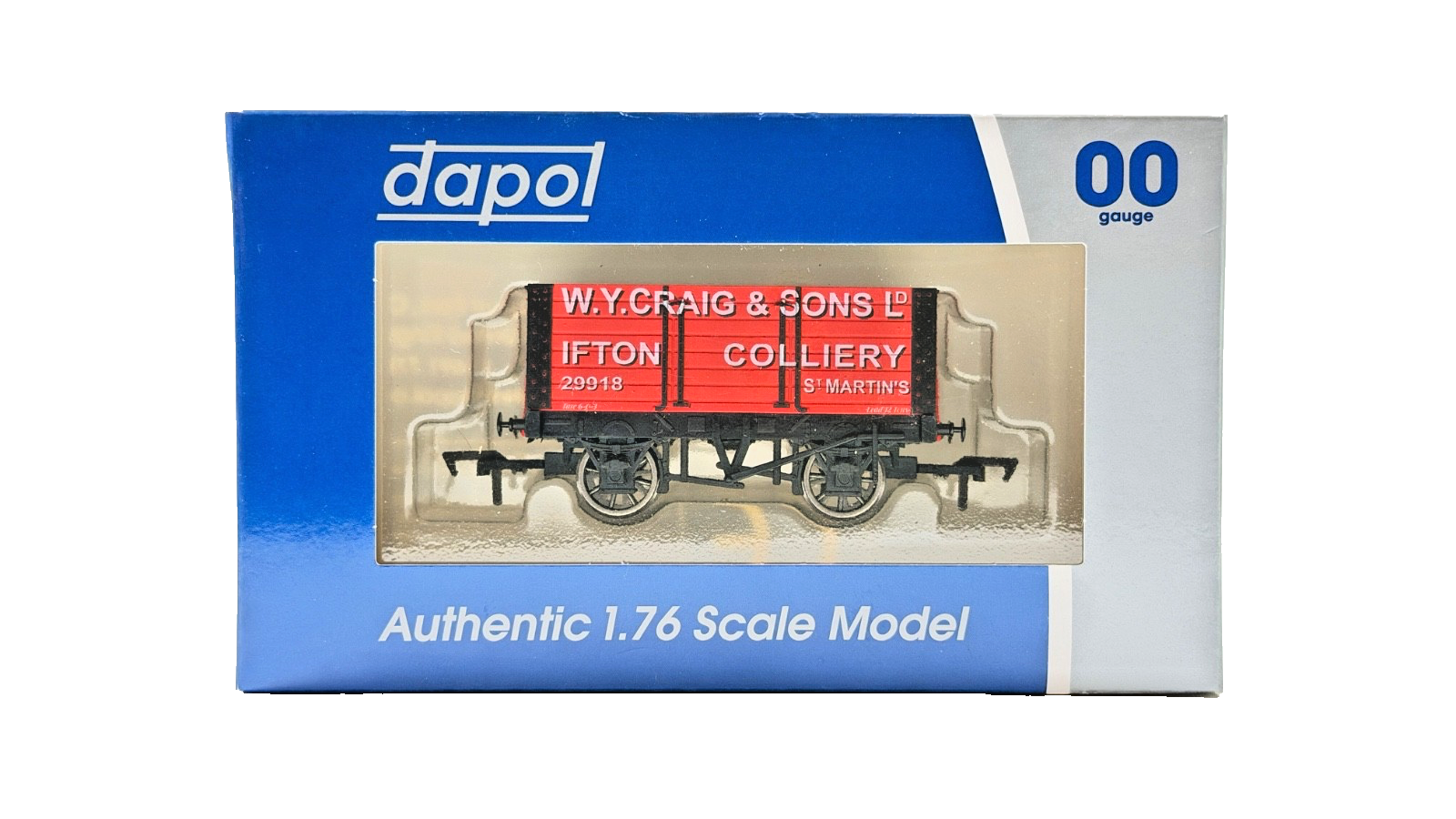 DAPOL 00 GAUGE - W.Y. CRAIG & SONS IFTON COLLIERY ST MARTINS (LIMITED EDITION)