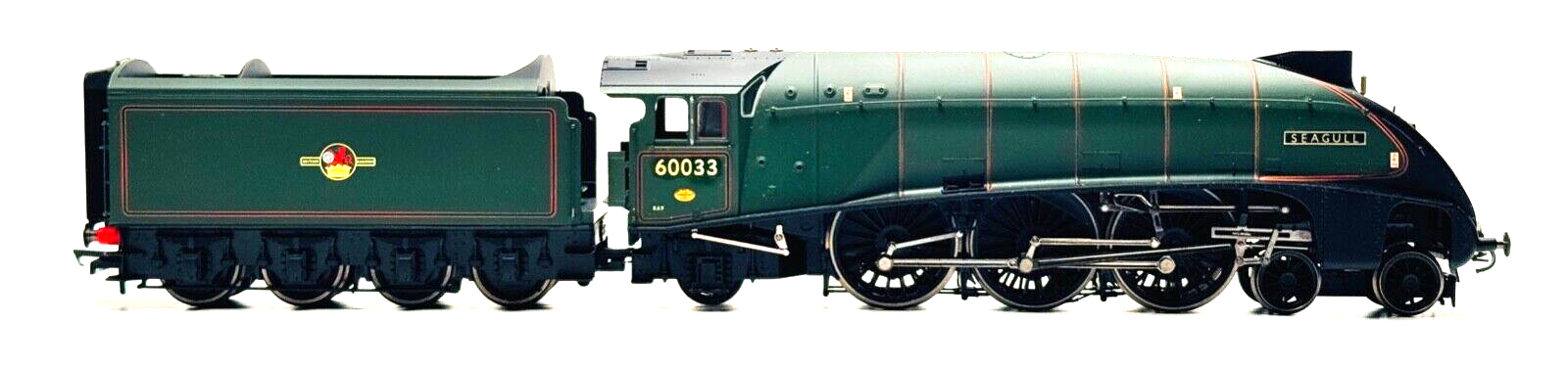 HORNBY 00 GAUGE - R2535 - BR GREEN 4-6-2 CLASS A4 SEAGULL 60033 (RENAMED) BOXED